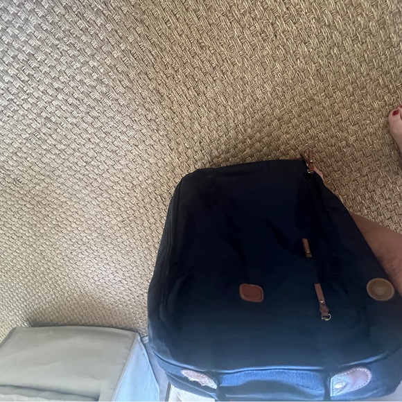 Brics Navy Blue Roller Bag 22” approx - Picture 3 of 8